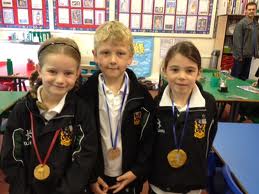 kids with medals